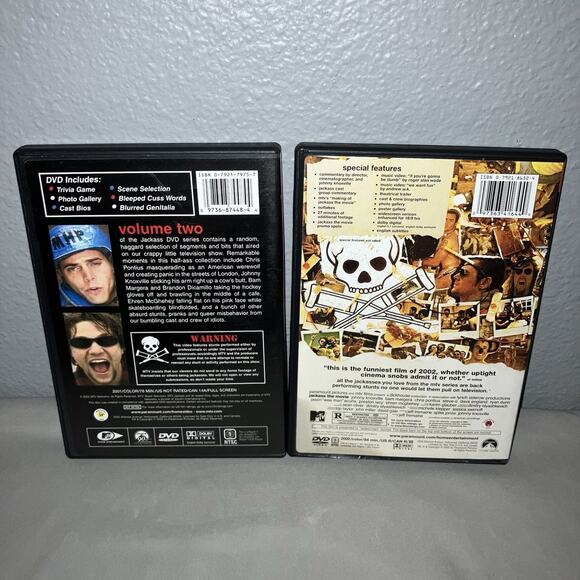Dvd Used Jackass Volume Two / The Movie Widescreen Special Collector’s Edition - Picture 2 of 6